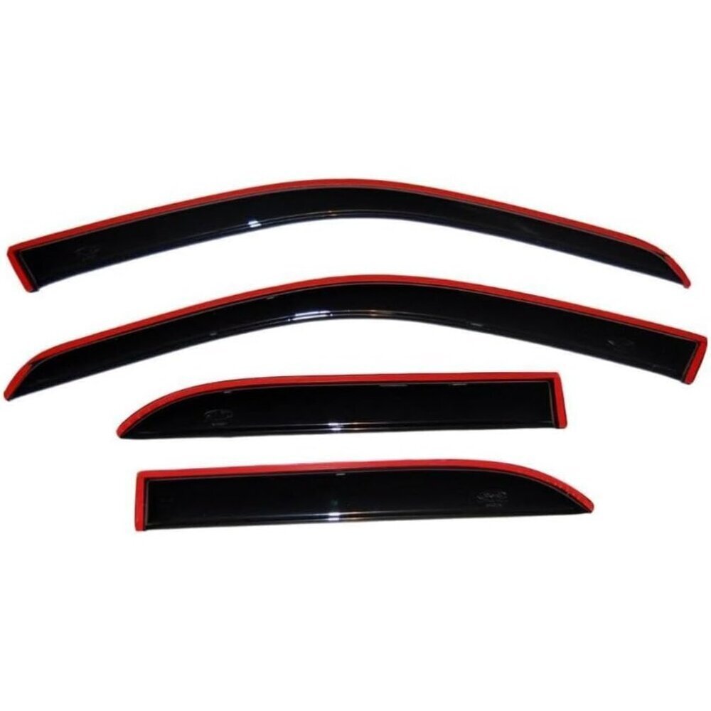 Smoke Rain Guards 2019-2025 Ram 1500 Crew Cab Window Vents